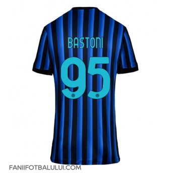 Inter Milan Alessandro Bastoni #95 Tricou Fotbal Replică 2025-26 Femei Acasa